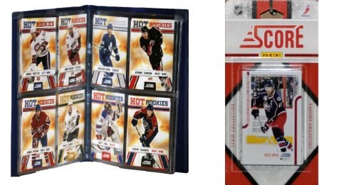 Picture of C & I Collectables 2011JACKETSTS NHL Columbus Blue Jackets Licensed 2011 Score Team Set and Storage Album
