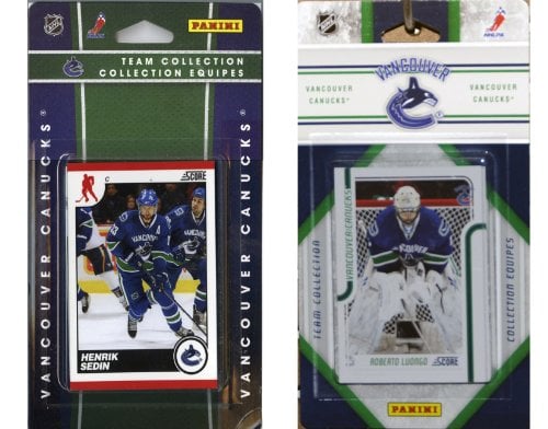 Picture of C & I Collectables CANUCKS2TS NHL Vancouver Canucks Licensed Score 2 Team Sets