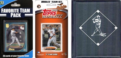 Picture of C & I Collectables 2012ORIOLESTSC MLB Baltimore Orioles Licensed 2012 Topps Team Set and Favorite Player Trading Cards Plus Storage Album