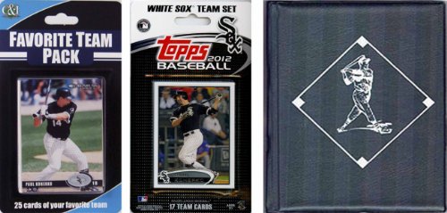 Picture of C & I Collectables 2012WHITESOXSTSC MLB Chicago White Sox Licensed 2012 Topps Team Set and Favorite Player Trading Cards Plus Storage Album