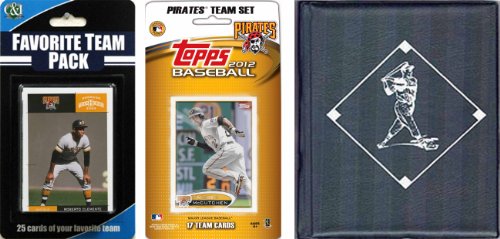 Picture of C & I Collectables 2012PIRATESTSC MLB Pittsburgh Pirates Licensed 2012 Topps Team Set and Favorite Player Trading Cards Plus Storage Album