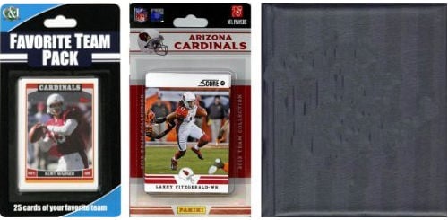 Picture of C & I Collectables 2012ARIZCARDTSC NFL Arizona Cardinals Licensed 2012 Score Team Set and Favorite Player Trading Card Pack Plus Storage Album