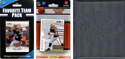 Picture of C & I Collectables 2012BROWNSTSC NFL Cleveland Browns Licensed 2012 Score Team Set and Favorite Player Trading Card Pack Plus Storage Album
