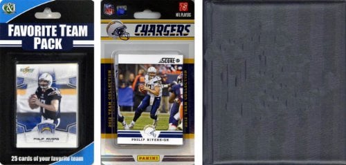 Picture of C & I Collectables 2012CHARGERSTSC NFL San Diego Chargers Licensed 2012 Score Team Set and Favorite Player Trading Card Pack Plus Storage Album