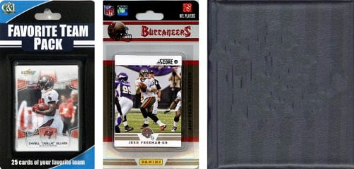 Picture of C & I Collectables 2012BUCSTSC NFL Tampa Bay Buccaneers Licensed 2012 Score Team Set and Favorite Player Trading Card Pack Plus Storage Album