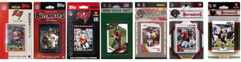 Picture of C & I Collectables BUC712TS NFL Tampa Bay Buccaneers 7 Different Licensed Trading Card Team Sets