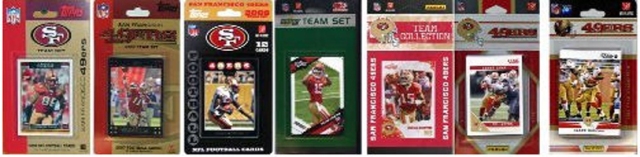 Picture of C & I Collectables 49ERS712TS NFL San Francisco 49ers 7 Different Licensed Trading Card Team Sets