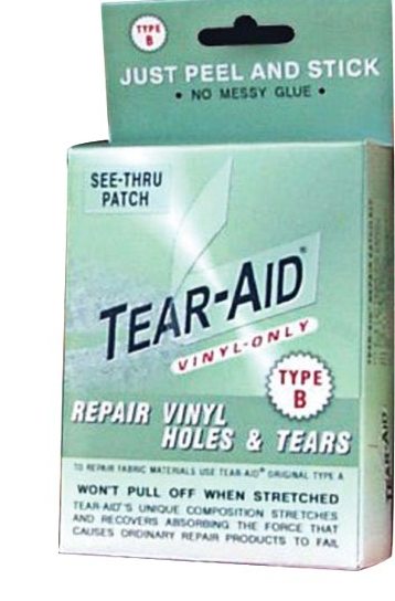 Vinyl Repair Patch Kit, B, Green
