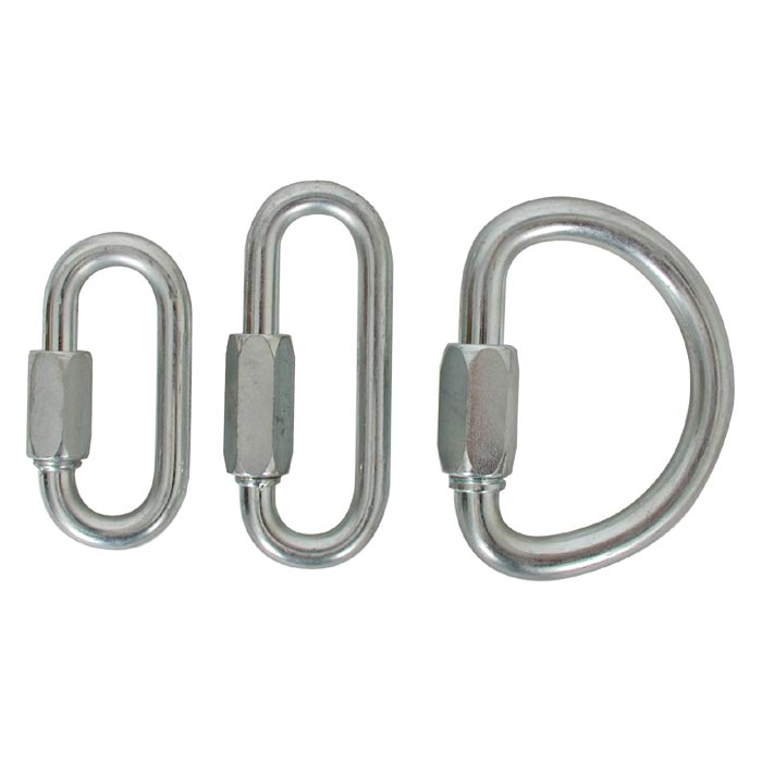 434575  Quick Link Halfmoon Steel 25Kn