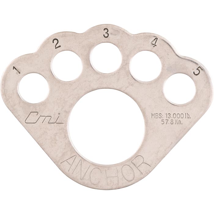 435549  Ss Bear Paw Plate