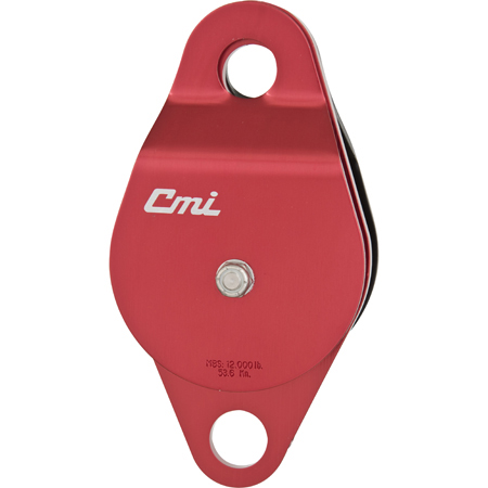 435560 Black and Red Plift Double Pulley Bucket Aluminum Sheave