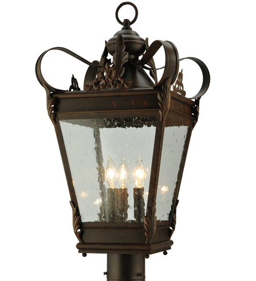 129190 12.5 in. Square Verona Post Mount