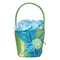 Lillian Rose FB820 Flower Basket - Blue and Green Lillian Rose FB820 Flower Basket - Blue and Green