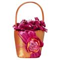 Lillian Rose FB830 Flower Basket - Hot Pink and Orange Lillian Rose FB830 Flower Basket - Hot Pink and Orange
