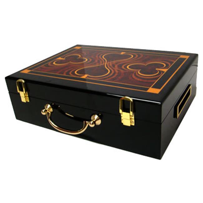 Brybelly Holdings CAS-500G 500 Ct Hi-Gloss Wooden Case