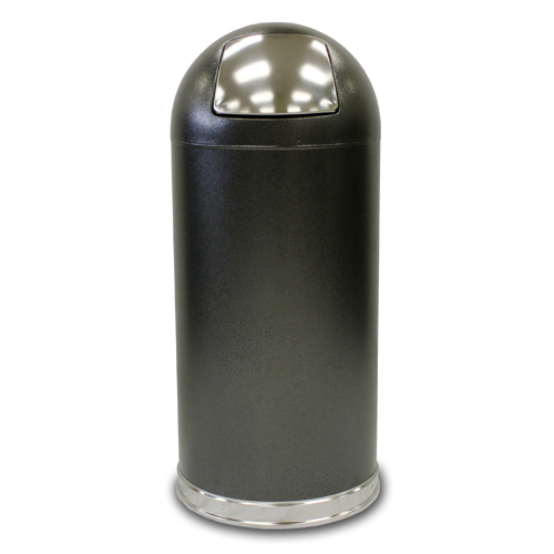 Dome Top Receptacle with Granite Finish