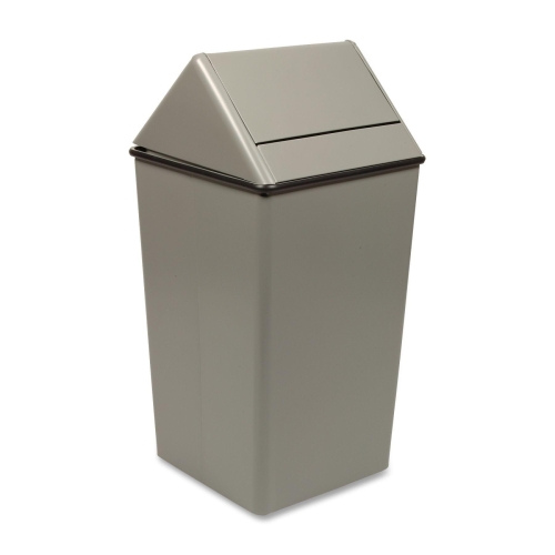 Medium Wastewatcher Swing-Top Receptacle - Slate