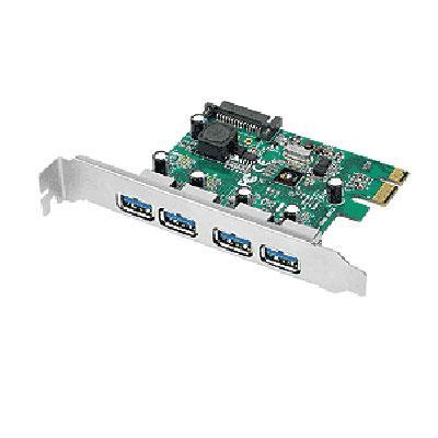 Picture of Siig JU-P40412-S1 USB 3.0 PCI-E Host Adapter