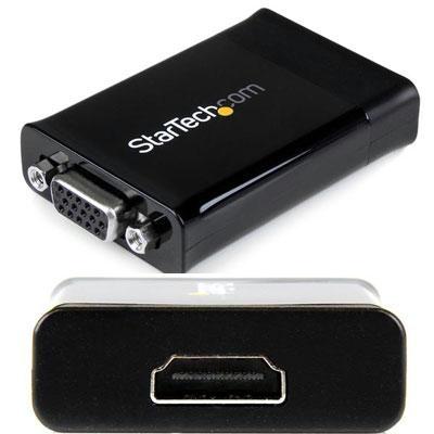 Startech MCHD2VGA HDMI to HDMI Micro to VGA Adp