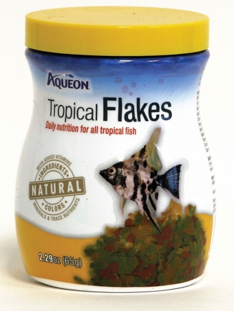 Picture of Aqueon Supplies - Aqueon Tropical Flakes 2.29 Ounce - 100009430