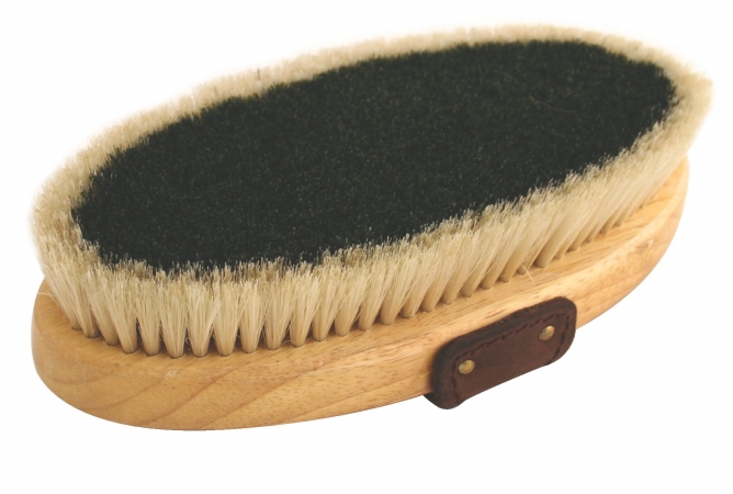 Picture of Desert Equestrian Inc - Horsehair English Body Brush- Green 7.5 Inch - 2297