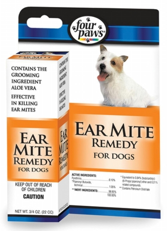 Picture of Four Paws - Ear Mite Remedy Dogs .75 Ounce - 100202111-01730