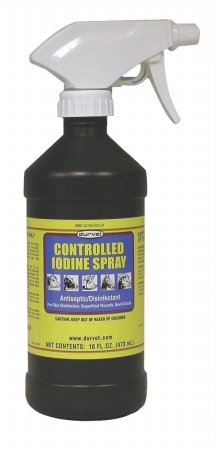 Picture of Durvet Inc Controlled Iodine Spray 1 Pint - 01 DCI0331