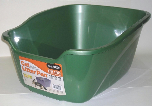 Picture of Van Ness Plastic Molding - High Sides Cat Pan- Assorted Large - CP2HS