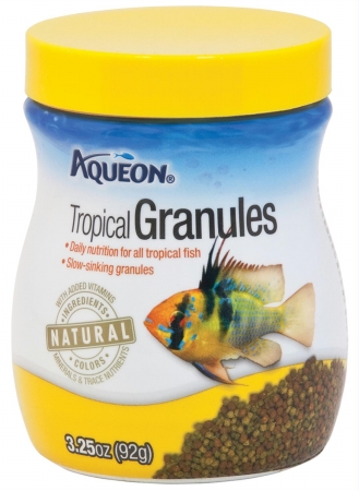Picture of Aqueon Supplies - Aqueon Tropical Granules 3.25 Ounce - 06190