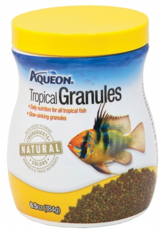 Picture of Aqueon Supplies - Aqueon Tropical Granules 6.5 Ounce - 06191