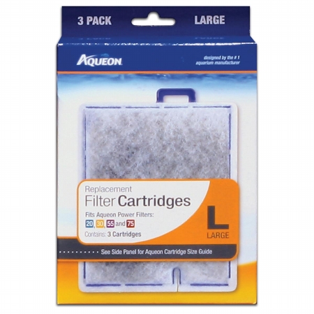 Picture of Aqueon Supplies - Aqueon Cartridge Large-3 Pack - 100009485