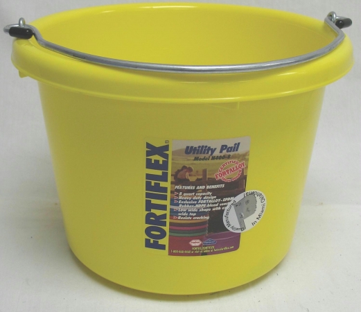Picture of Fortex Industries Inc N400 Pail 8qt- Mellow Yellow 8 Quart - N400-8 MELLOW