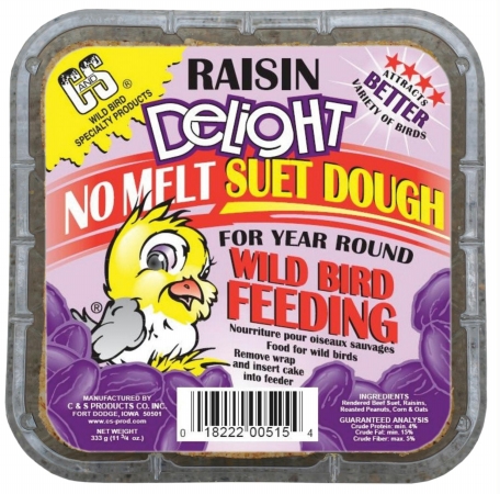 Picture of C And S Products Co Inc P - Raisin Delight Suet- Raisin 11.75 Ounce - CS12515