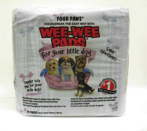 Picture of Four Paws - Wee Wee Pads from Little Dogs 28 Count - 100202086-01628