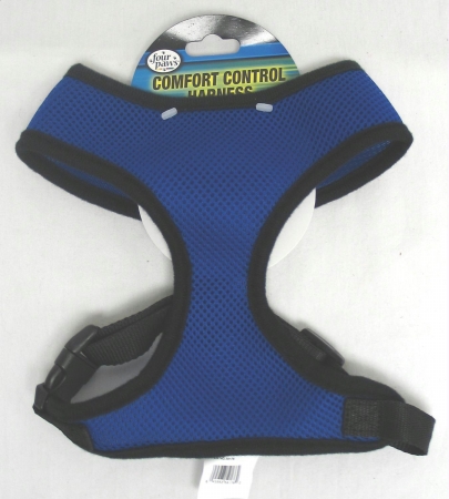 Picture of Four Paws - Comfort Control Harness- Blue Large - 100203714-59176