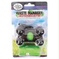 Picture of Four Paws - Waste Manager Bone Bag Dispenser - 100202143-01832