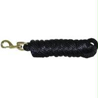 Picture of Hamilton Halter Company - Poly Lead With Bolt Snap- Black 10 Feet - PL58B BK