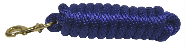 Picture of Hamilton Halter Company - Poly Lead With Bolt Snap- Purple 10 Feet - PL58B PU