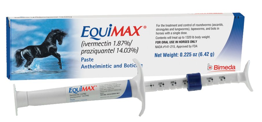 Picture of Durvet-equine Equimax Paste Dewormer 6.42 Gram - 01-1EQU022