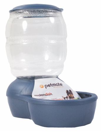 Picture of Petmate - Replendish Feeder With Anti Bacteria- Peacock Blue 2 Pound - 24539