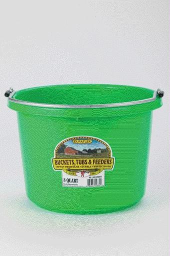 Picture of Miller Mfg Co Inc Plastic Bucket- Lime Green 8 Quart - P8LIMEGREEN