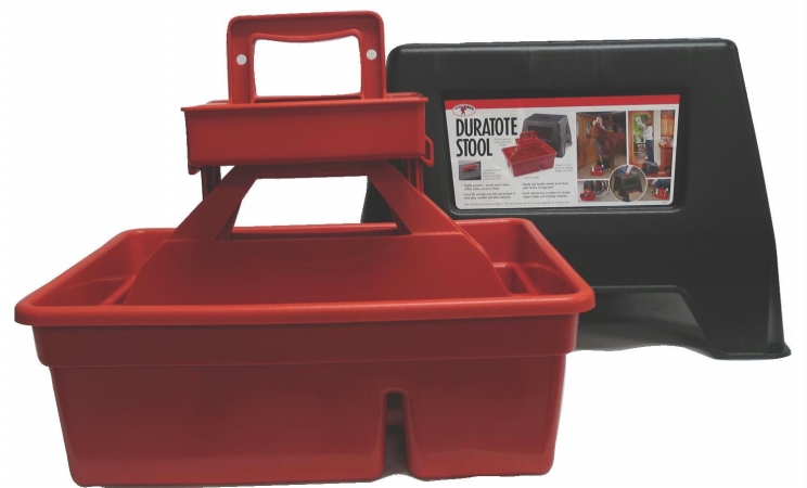 Inc Dura Tote Step Stool- ReDTSSRED