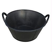 Picture of Miller Mfg Co Inc Rubber Tub With Handles- Black 6.5 Gallon - DF650D