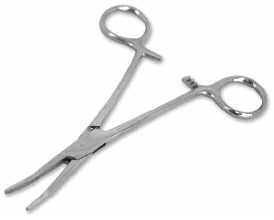Picture of AHS 014AHS-4521 Forceps  Kelly Curved 5.5