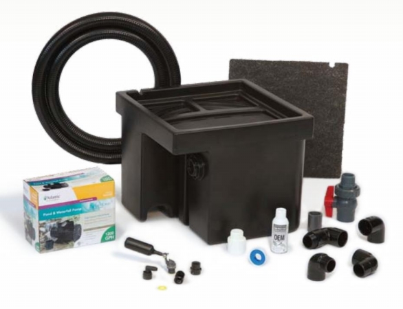 Picture of Atlantic Water Gardens CFBASINKIT12 Basin and Pump Kit for 12 in. Spillways