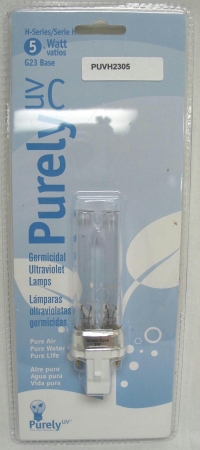 - Uv Bulb with G23 Base 5 Watt-4 Inch - PUVH2305