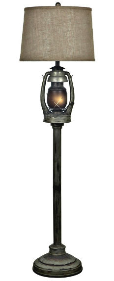 Picture of Crestview Collection CIAUP527 Oil Lantern Floor Lamp