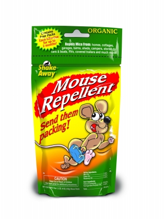 Mouse Repellent Pack 4-1.5oz