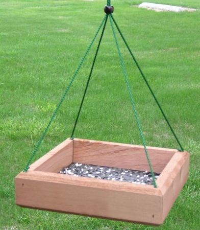 Picture of Songbird Essentials SE532 12 x 12 Hanging Tray Feeder