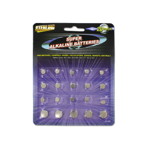 Picture of Bulk Buys Alkaline button batteries Case Of 24